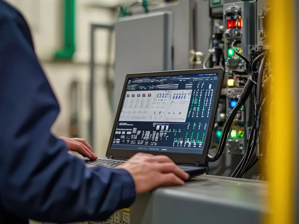 Schnittstellenlaststeuerung HMI PLC