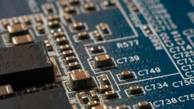 Componentes de placa de circuito de sensor